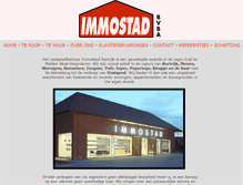 Tablet Screenshot of immostad.com